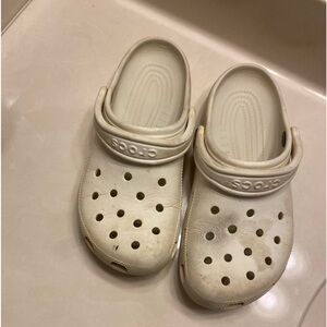 White crocs-used